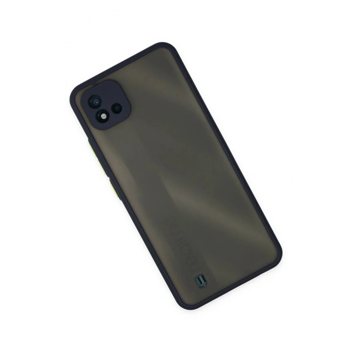 Mey İthalat®  Realme C11 2021 Kılıf Montreal Silikon Kapak - Lacivert