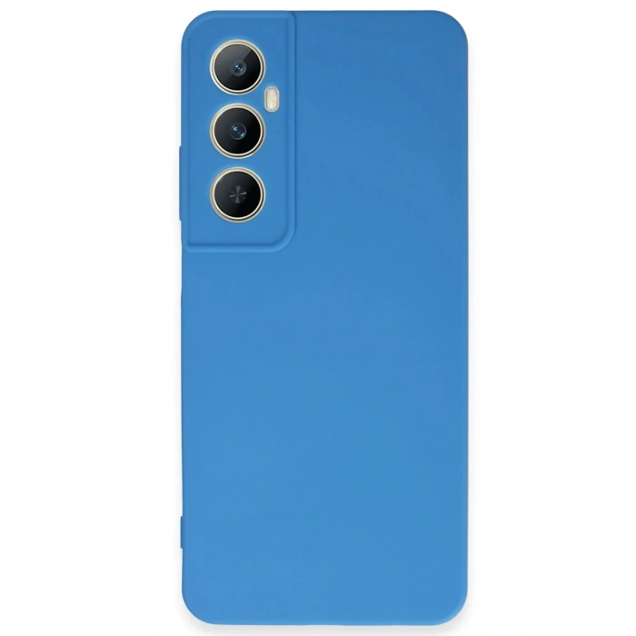 Mey İthalat®  Realme C65 Kılıf First Silikon - Mavi
