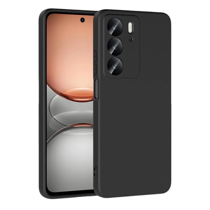 Mey İthalat®  Realme C75 4G First Silikon - Siyah