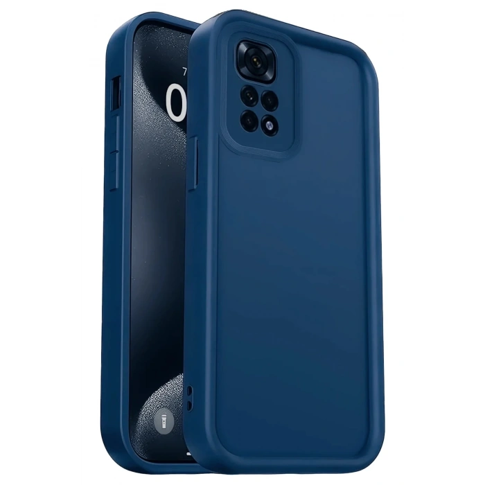 Mey İthalat®   Redmi 10 2022 Kılıf Viera Silikon - Lacivert