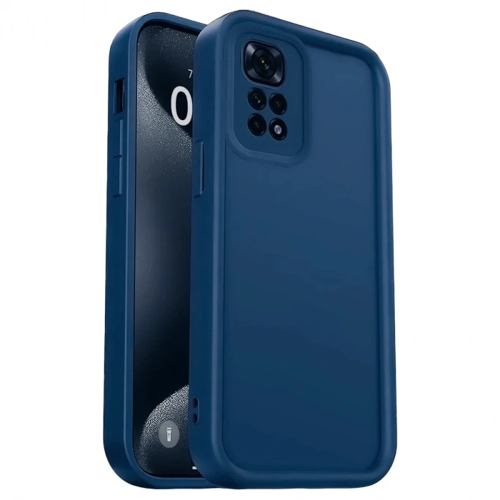 Mey İthalat®   Redmi 10 2022 Kılıf Viera Silikon - Lacivert