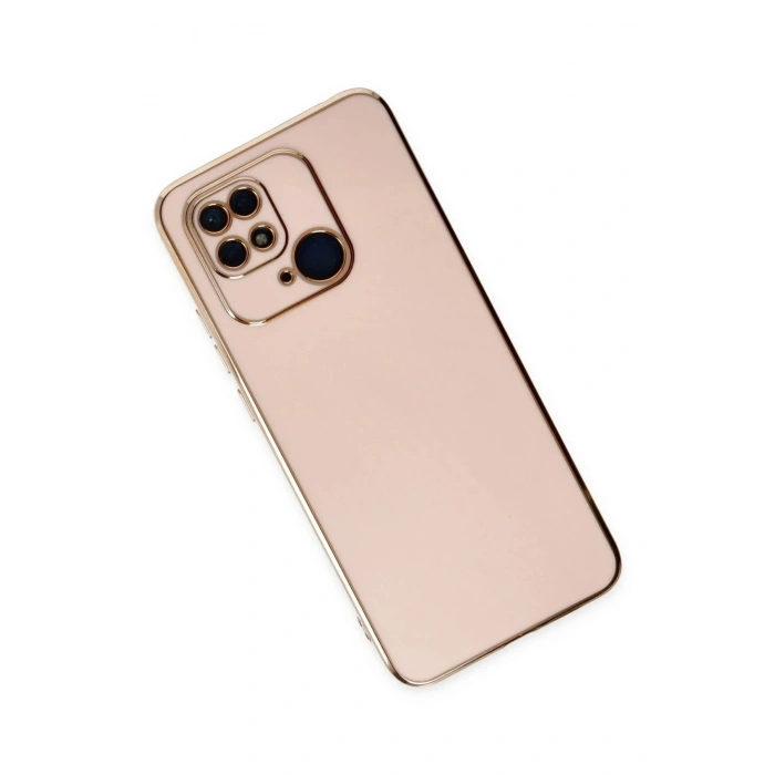 Mey İthalat®   Redmi 10C Kılıf Volet Silikon - Pembe