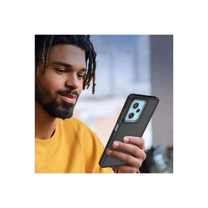 Mey İthalat®   Redmi 13 4G Kılıf Elegant Kapak - Derin Mor