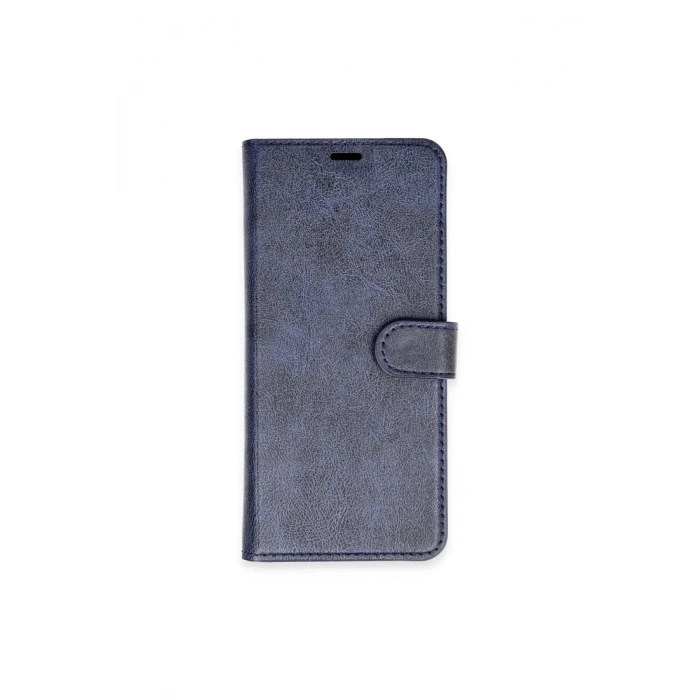 Mey İthalat®   Redmi 14C Kılıf Trend S Plus Kapaklı Kılıf - Lacivert