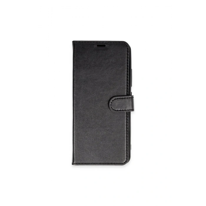 Mey İthalat®   Redmi 14C Kılıf Trend S Plus Kapaklı Kılıf - Siyah