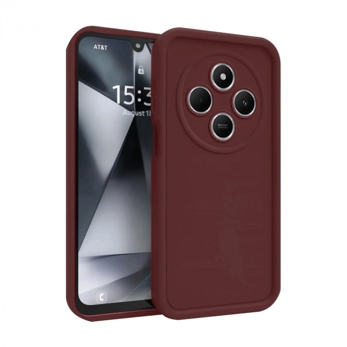 Mey İthalat®   Redmi 14C Kılıf Viera Silikon - Bordo