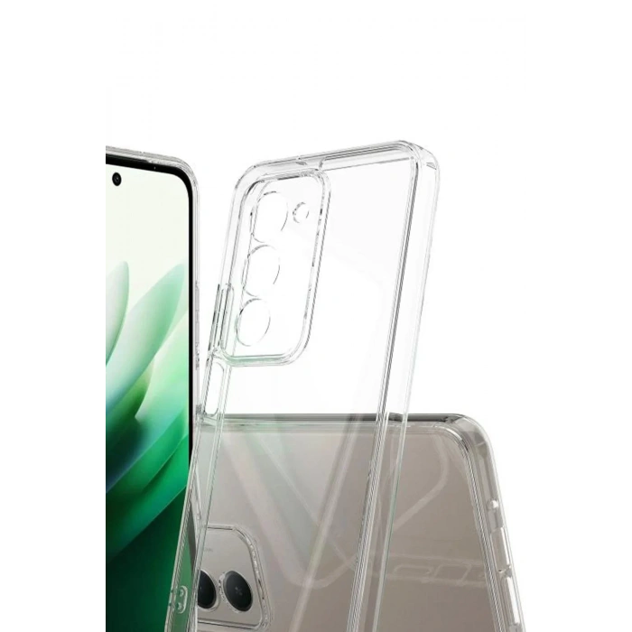 Mey İthalat®   Redmi 15 4G Lüx Şeffaf Silikon - Şeffaf