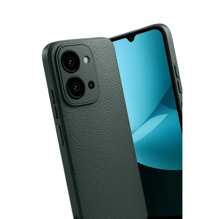 Mey İthalat®   Redmi 15C 4G Thermax Silikon Kılıf - Koyu Yeşil