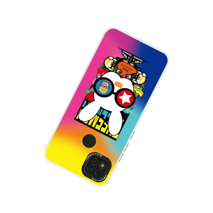 Mey İthalat®   Redmi 9C Kılıf Estoril Desenli Kapak - Estoril - 10