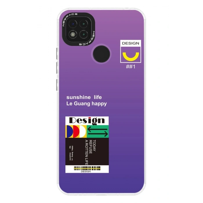Mey İthalat®   Redmi 9C Kılıf Estoril Desenli Kapak - Estoril - 4