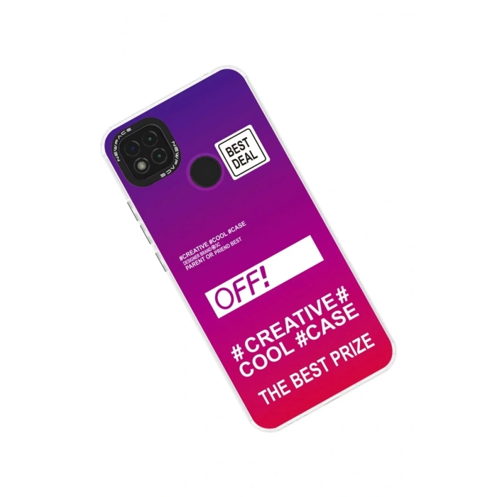 Mey İthalat®   Redmi 9C Kılıf Estoril Desenli Kapak - Estoril - 9