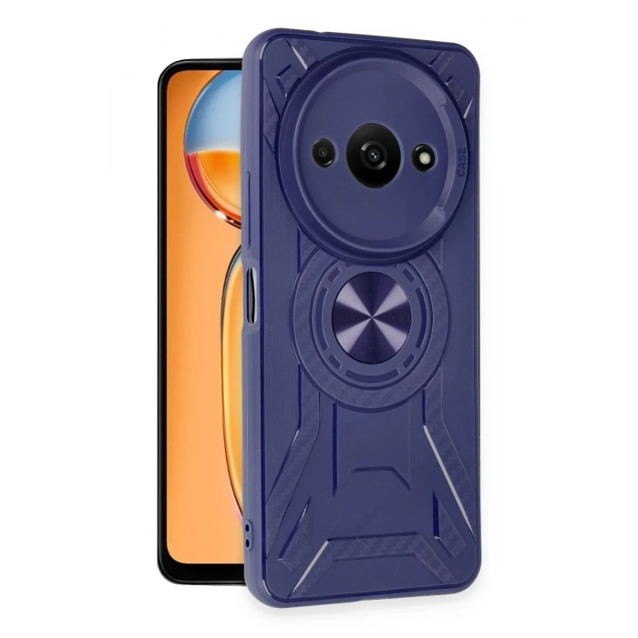 Mey İthalat®   Redmi A3 4G Kılıf Lincoln Silikon - Lacivert