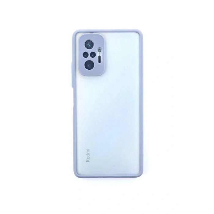 Mey İthalat®   Redmi Note 10 Pro Kılıf Montreal Silikon Kapak - Gri
