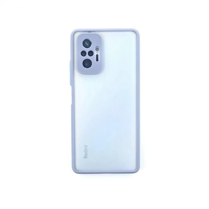 Mey İthalat®   Redmi Note 10 Pro Kılıf Montreal Silikon Kapak - Gri