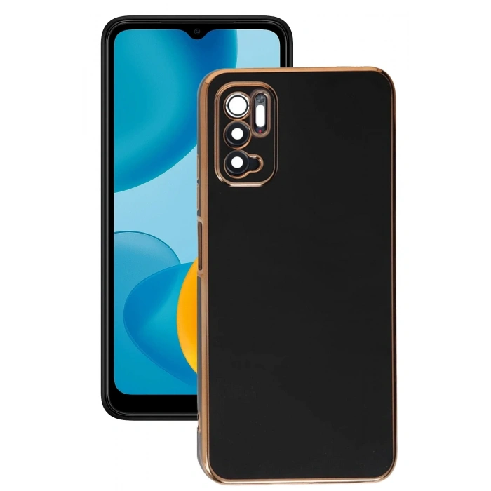 Mey İthalat®   Redmi Note 11 SE Kılıf Volet Silikon - Siyah