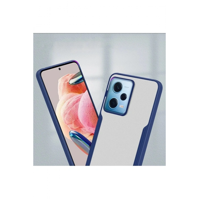 Mey İthalat®   Redmi Note 12 5G Kılıf Platin Silikon - Lila