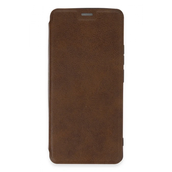 Mey İthalat®   Redmi Note 13 4G Kılıf Flip Cover - Taba