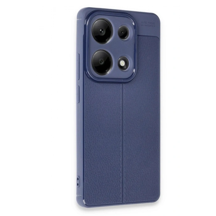 Mey İthalat®   Redmi Note 13 Pro 4G Kılıf Auto Focus Kapak - Lacivert
