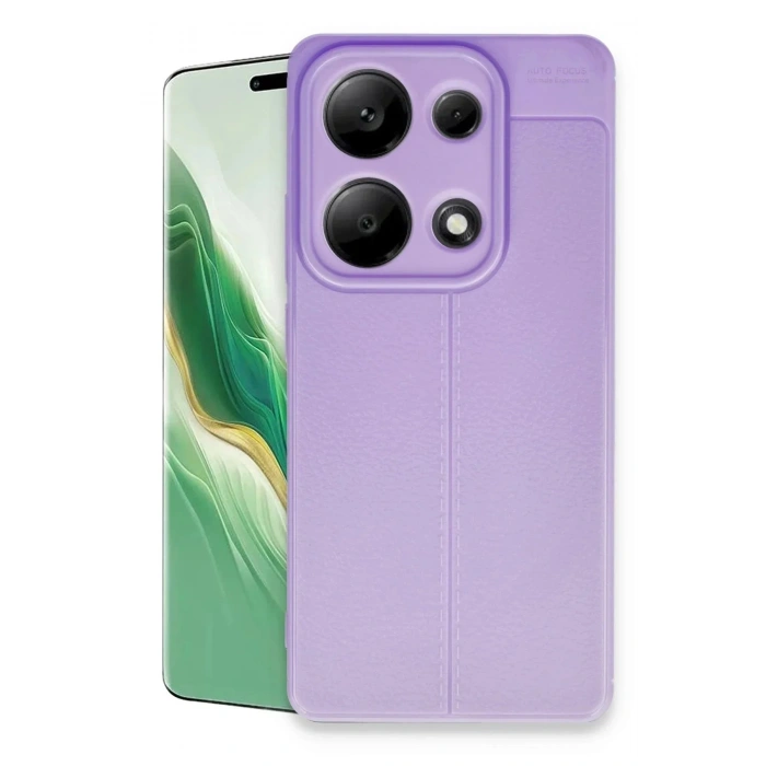 Mey İthalat®   Redmi Note 13 Pro 4G Kılıf Auto Focus Kapak - Lila