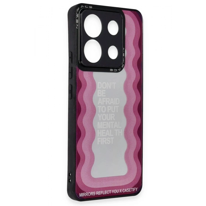 Mey İthalat®   Redmi Note 13 Pro 5G Kılıf Mirror Desenli Kapak - Mirror - 11