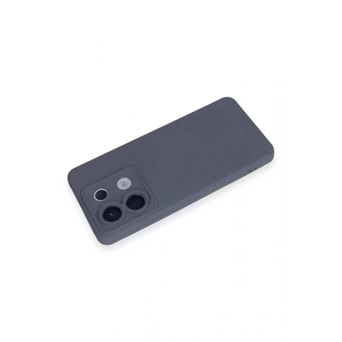 Mey İthalat®   Redmi Note 13 Pro 5G Kılıf Nano içi Kadife Silikon - Gri