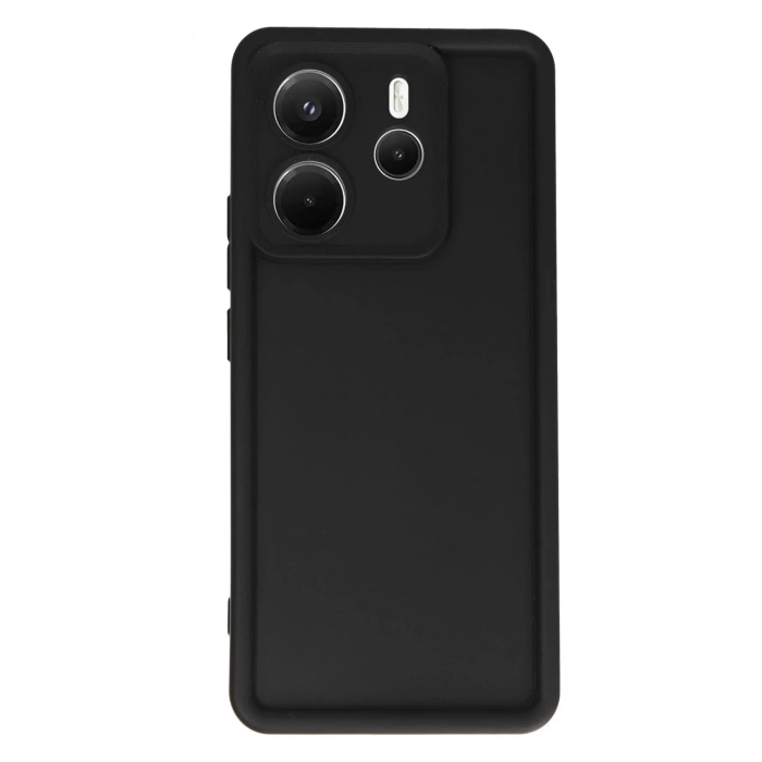 Mey İthalat®   Redmi Note 14 4G Kılıf Viera Silikon - Siyah