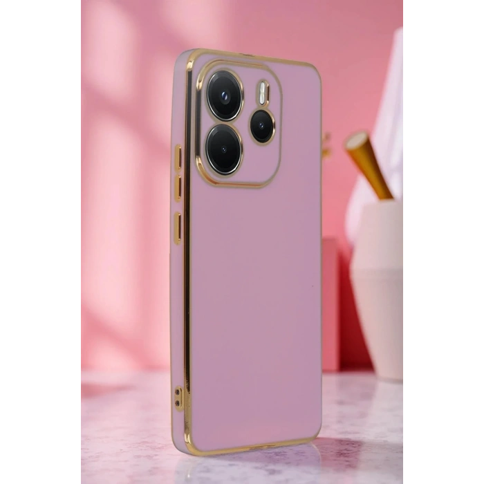 Mey İthalat®   Redmi Note 14 4G Kılıf Volet Silikon - Beyaz
