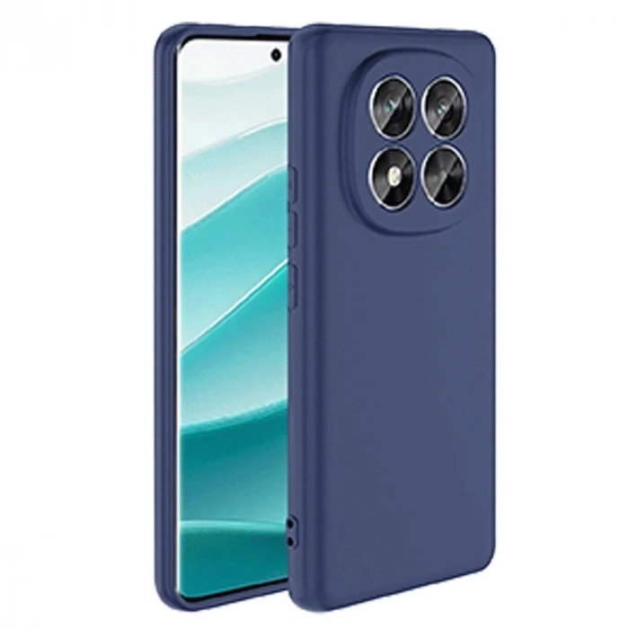 Mey İthalat®   Redmi Note 14 Pro 4G Kılıf First Silikon - Lacivert