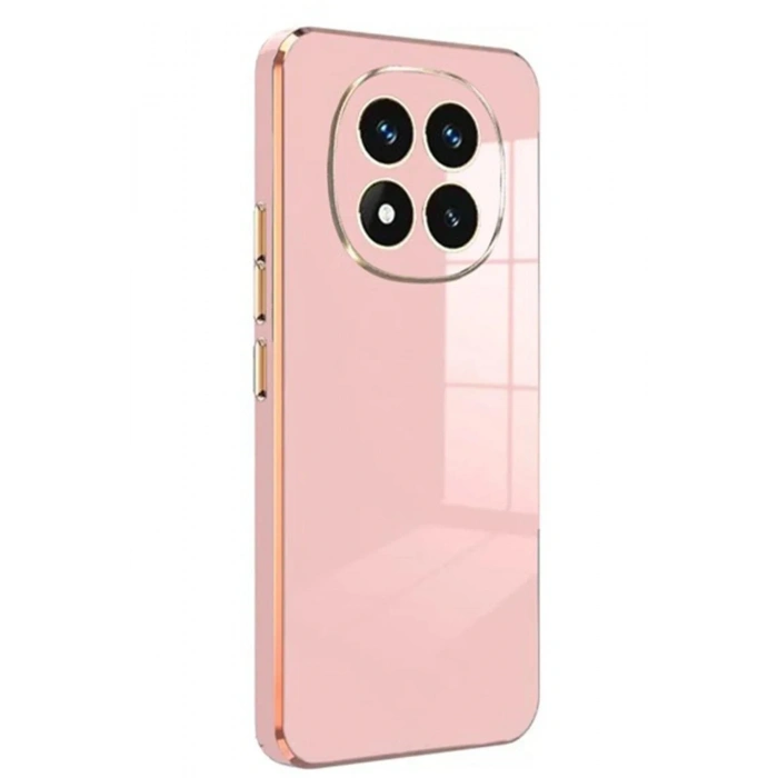 Mey İthalat®   Redmi Note 14 Pro 4G Kılıf Volet Silikon - Pembe