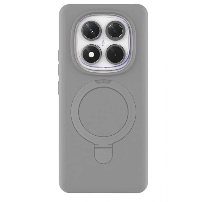 Mey İthalat®   Redmi Note 14 Pro 4G Regal Magsafe Standlı Kapak - Titan Gri