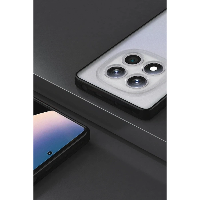 Mey İthalat®   Redmi Note 14 Pro Plus Kılıf Montreal Silikon Kapak - Siyah