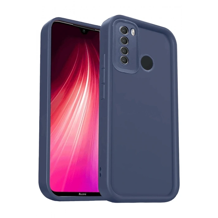 Mey İthalat®   Redmi Note 8 Kılıf Viera Silikon - Lacivert