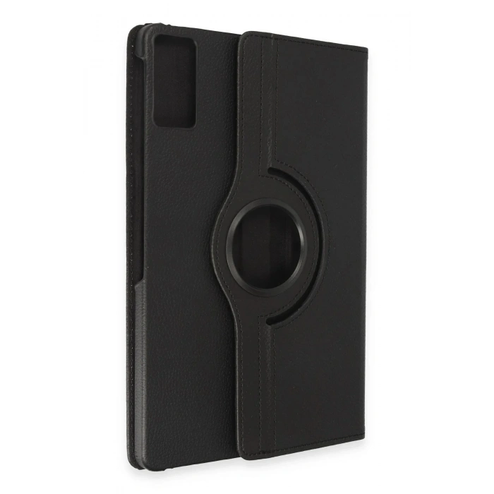 Mey İthalat®   Redmi Pad Kılıf 360 Tablet Deri Kılıf - Siyah