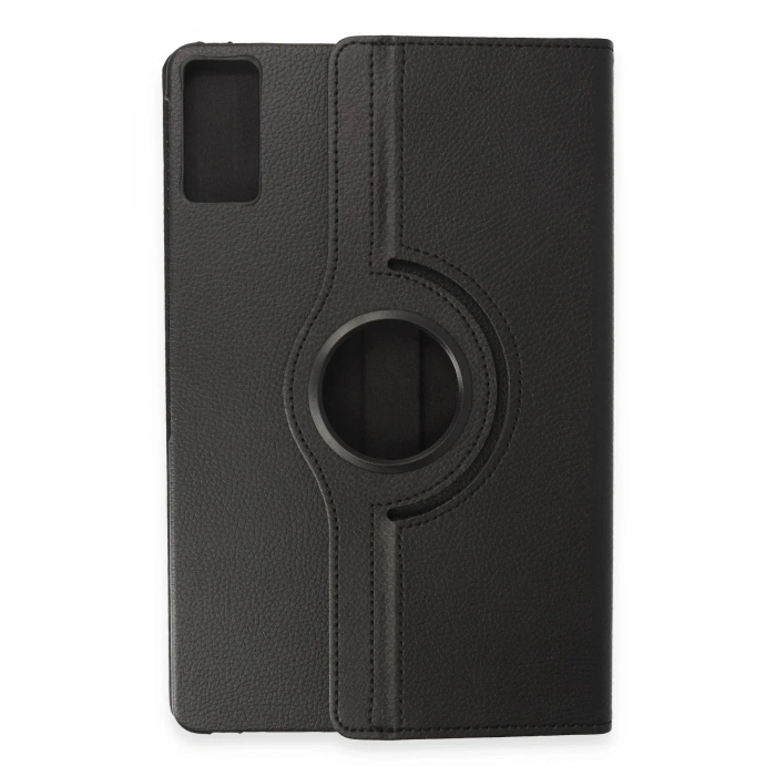 Mey İthalat®   Redmi Pad Kılıf 360 Tablet Deri Kılıf - Siyah