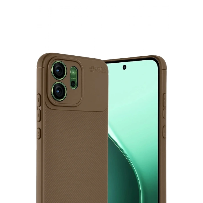 Mey İthalat®   Reno 14F Auto Focus Karbon Kapak - Kahverengi
