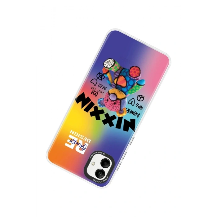Mey İthalat®  Samsung Galaxy A04 Kılıf Estoril Desenli Kapak - Estoril - 11