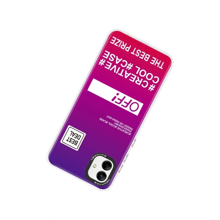 Mey İthalat®  Samsung Galaxy A04 Kılıf Estoril Desenli Kapak - Estoril - 9