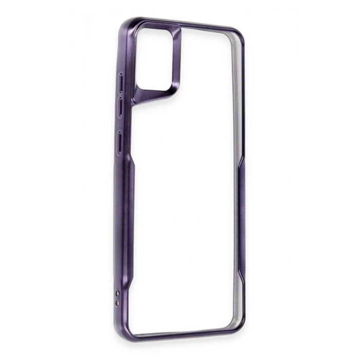 Mey İthalat®  Samsung Galaxy A05 Kılıf Boyi Silikon Kapak - Derin Mor