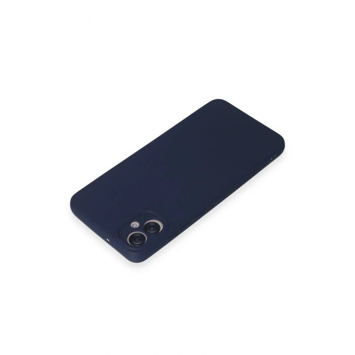 Mey İthalat®  Samsung Galaxy A05 Kılıf First Silikon - Lacivert