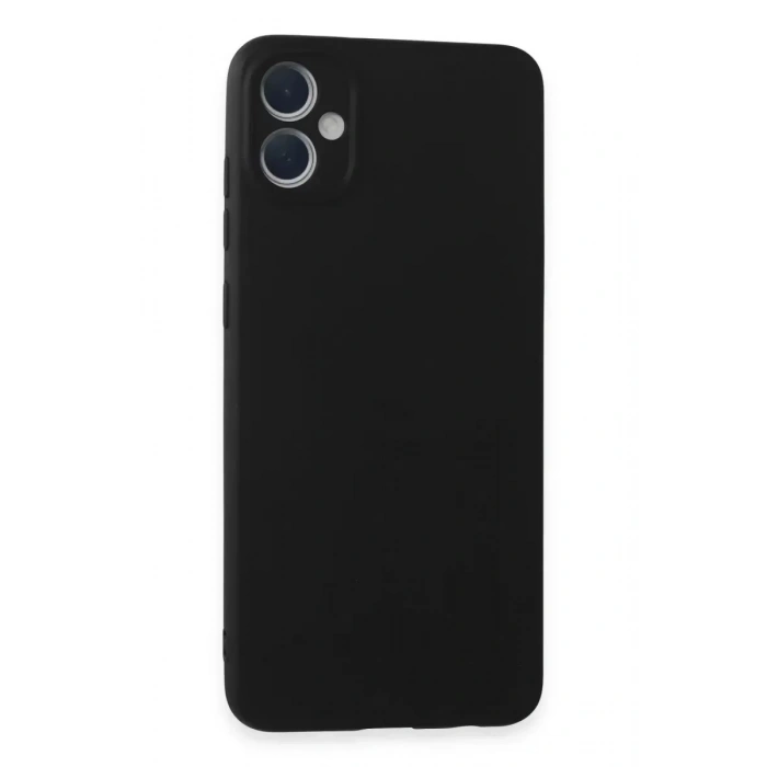 Mey İthalat®  Samsung Galaxy A05 Kılıf First Silikon - Siyah