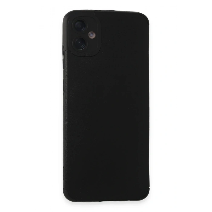 Mey İthalat®  Samsung Galaxy A05 Kılıf Loop Deri Silikon - Siyah
