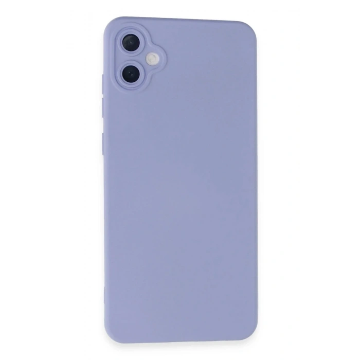 Mey İthalat®  Samsung Galaxy A05 Kılıf Nano içi Kadife Silikon - Lila