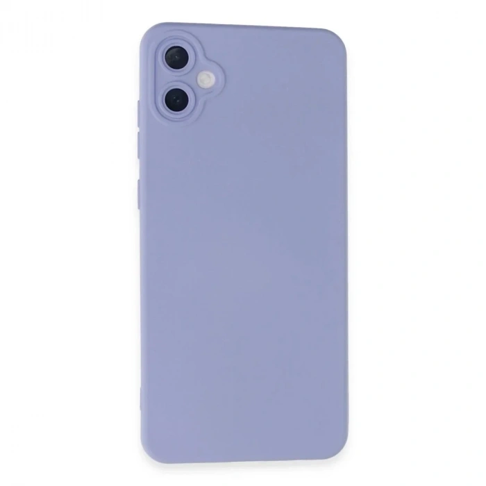 Mey İthalat®  Samsung Galaxy A05 Kılıf Nano içi Kadife Silikon - Lila