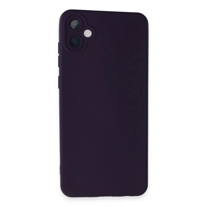 Mey İthalat®  Samsung Galaxy A05 Kılıf Nano içi Kadife Silikon - Mor