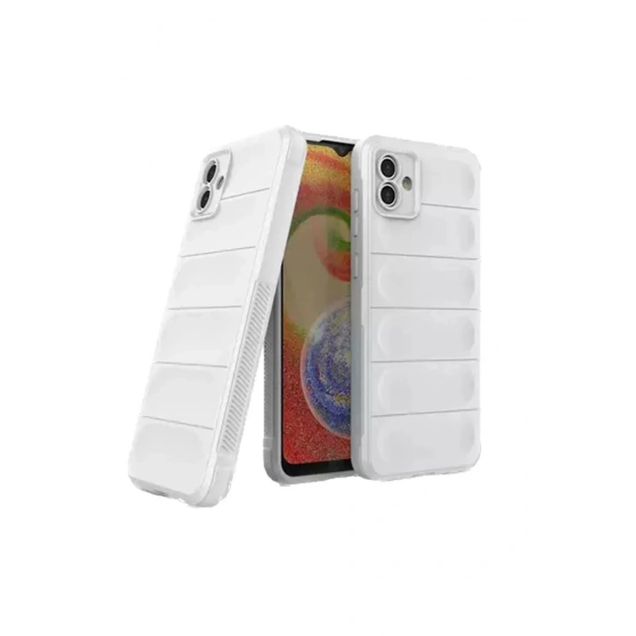 Mey İthalat®  Samsung Galaxy A05 Kılıf Optimum Silikon - Krem