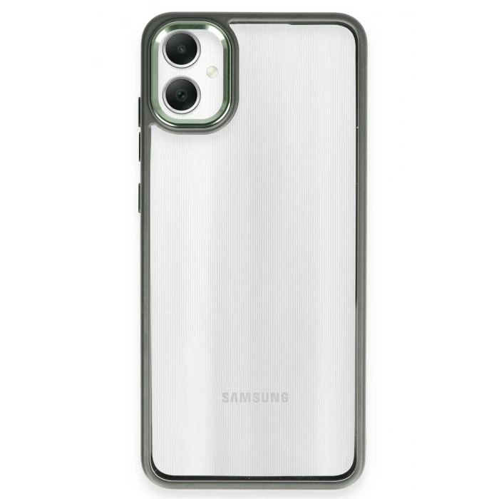 Mey İthalat®  Samsung Galaxy A05 Kılıf Power Silikon - Koyu Yeşil