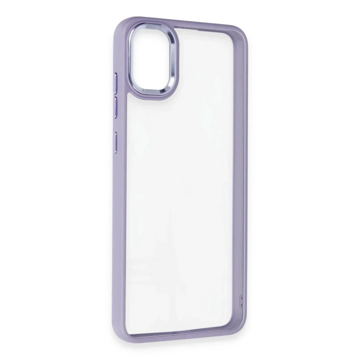 Mey İthalat®  Samsung Galaxy A05 Kılıf Power Silikon - Lila