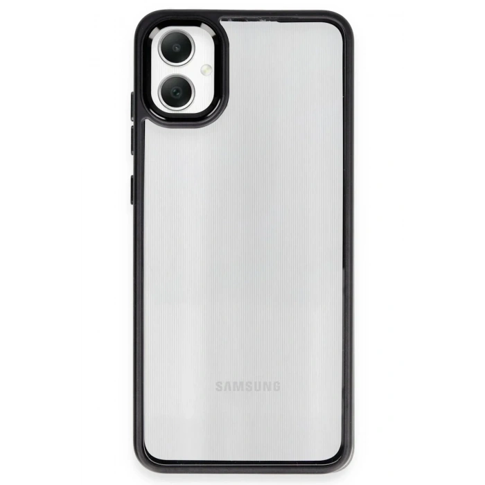 Mey İthalat®  Samsung Galaxy A05 Kılıf Power Silikon - Siyah