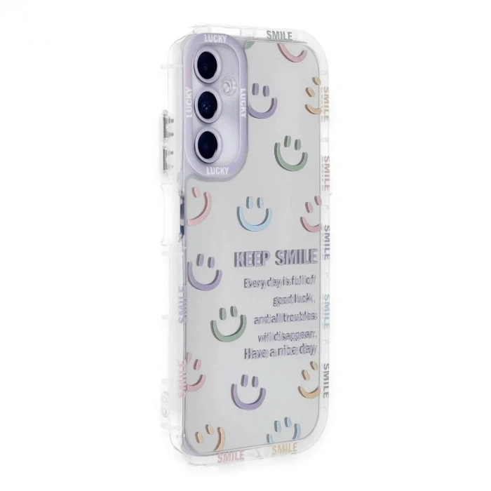Mey İthalat®  Samsung Galaxy A05S Kılıf Reflexion Desenli Kapak - Desen 2