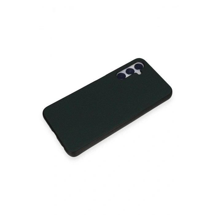 Mey İthalat®  Samsung Galaxy A05S Kılıf Taft Kapak - Koyu Yeşil